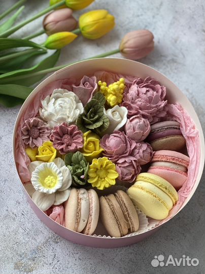 Зефирные Коробочки с макаронами