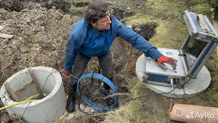 Прочистка засора Прочистка труб канализации