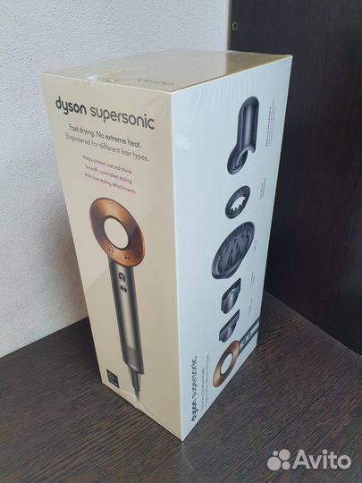 Фен Dyson Supersonic HD08, nickel/copper новый