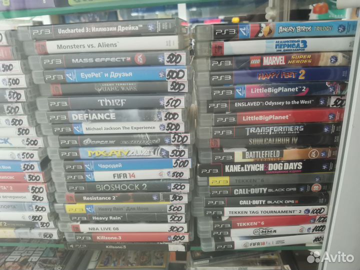 Игровые Диски PS 3