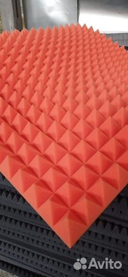 Акустический поролон различных форм (1х2м)