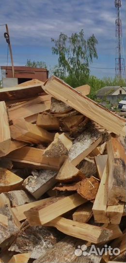Дрова березовые колотые