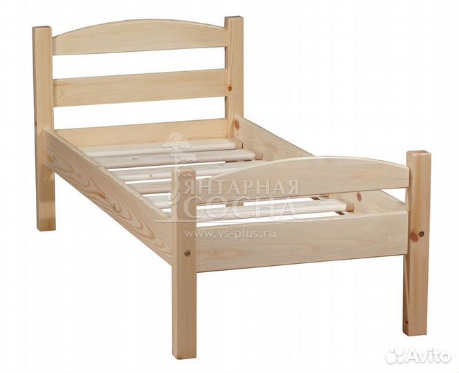 Подростковая деревянная кровать