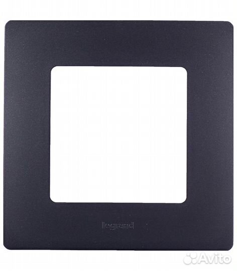 Рамка Etika 672581 одноместная универсальная антра