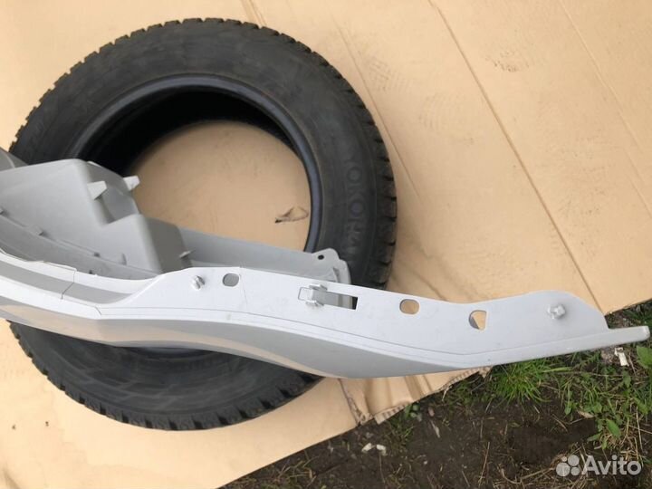 Передний бампер на skoda octavia a7 новый