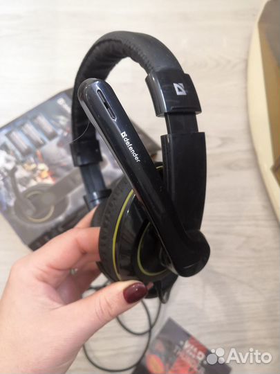 Игровые наушники с микрофоном