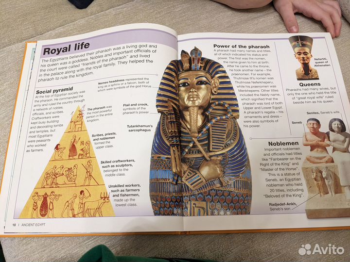Детские книги на английском Древний Египет