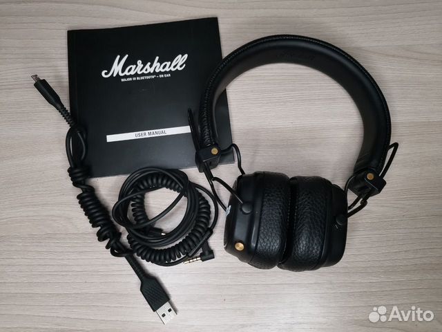 Marshall наушники беспроводные как подключить