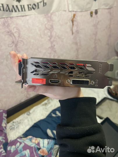 Видеокарта gtx 1050 ti gaming x