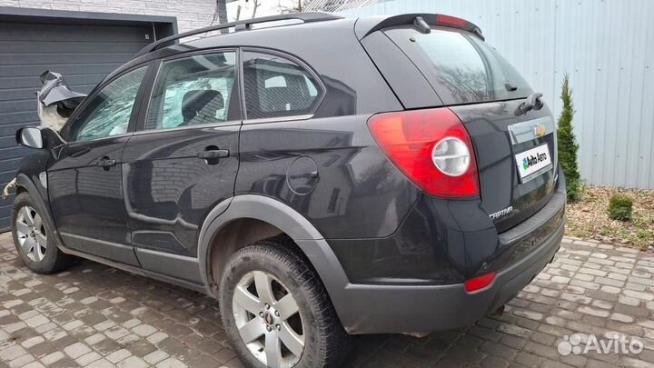 Chevrolet Captiva 2.4 МТ, 2010, битый, 190 000 км