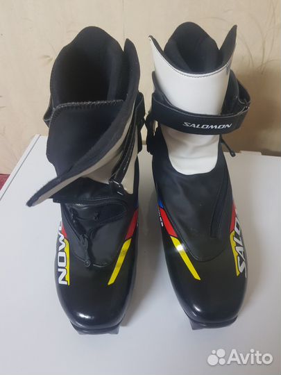 Лыжные ботинки и крепления salomon