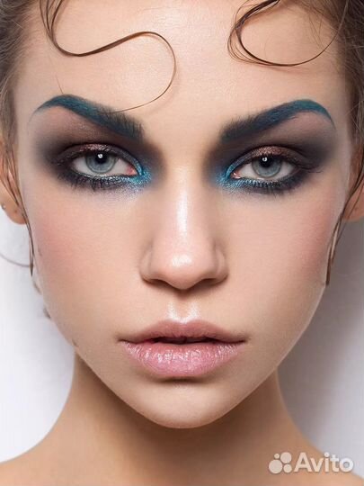 Макияж,брови для портфолио звёздного визажиста