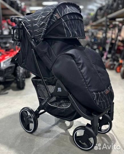 Коляска Baballo 2023 оригинал черная