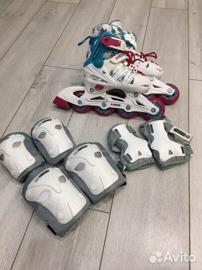 Детские ролики и защита