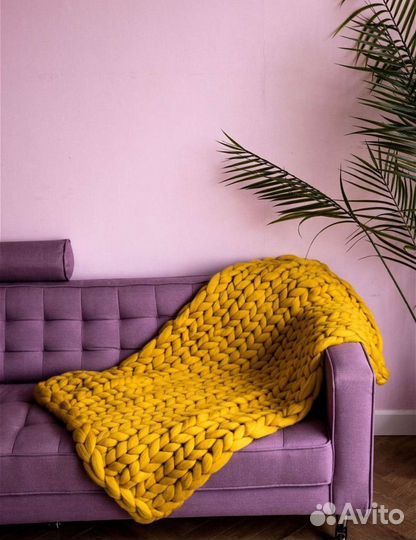 Плед из шерсти мериноса