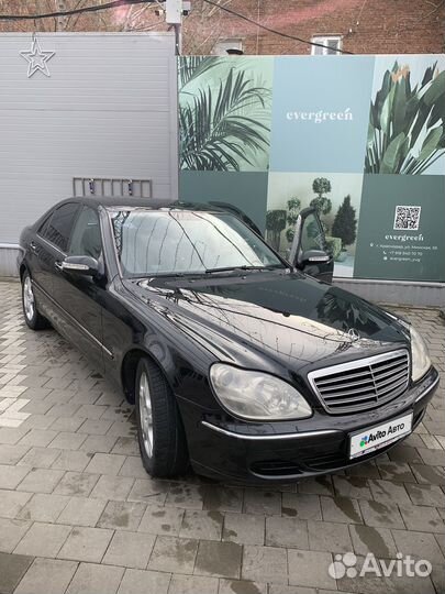 Mercedes-Benz S-класс 3.7 AT, 2004, 330 000 км