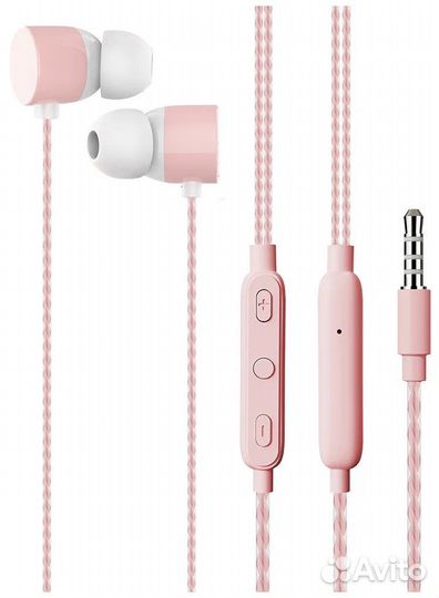 Наушники Pero EP15, розовый (RU)