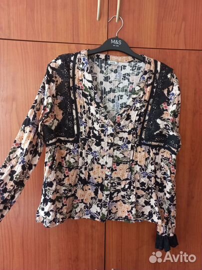 Блузка туника вискоза 46-48 pimkie