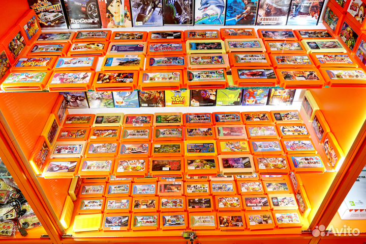 Dendy 8-bit и Sega 16-bit Картриджи