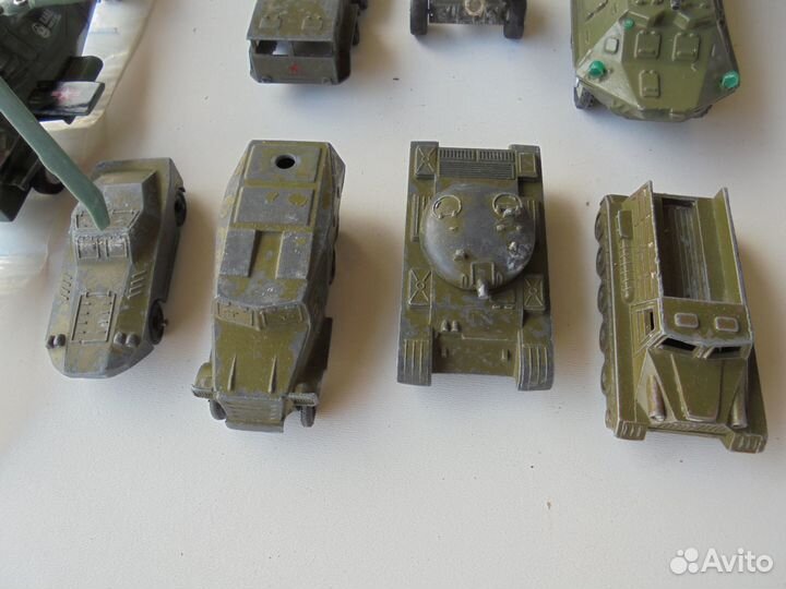Военная техника. Игрушки. Металл. СССР