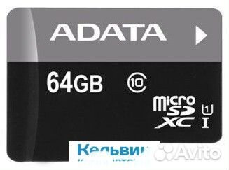 Adata MicroSD 64Gb sdhc 10 Class U1 ausdx64guicl10
