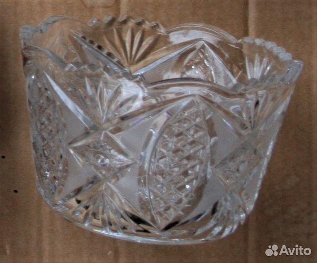 Хрусталь СССР рюмка фужер стопка ваза салатник