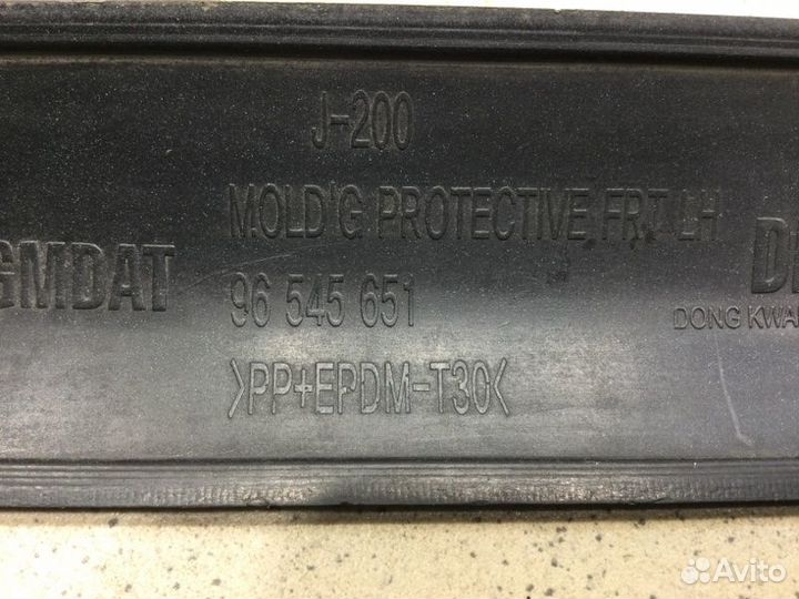 Молдинг двери передней левой Chevrolet Lacetti