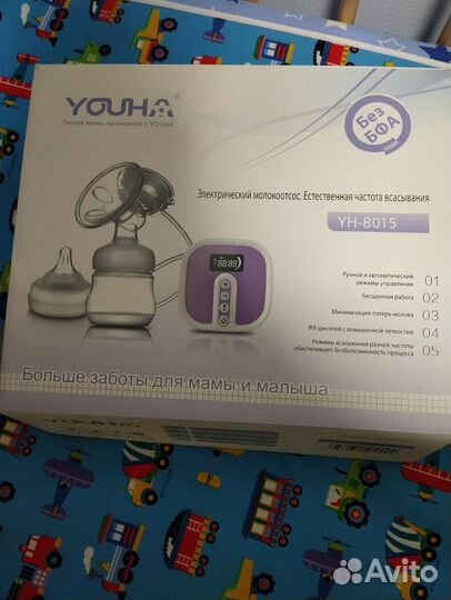 Молокоотсос youha электрический