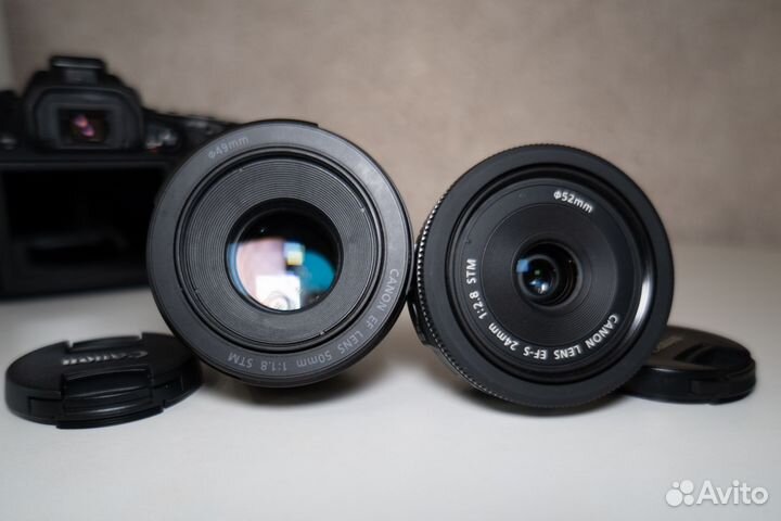 Canon eos 80d + Объектив Canon EF-S 24mm f2.8 STM