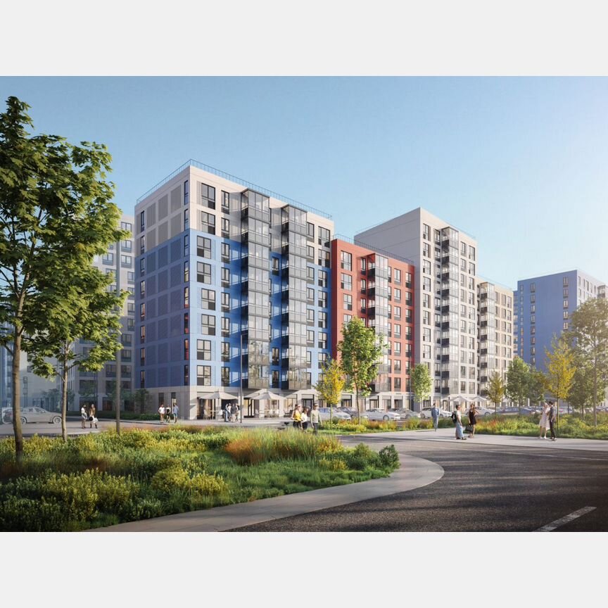 2-к. квартира, 48,1 м², 6/12 эт.