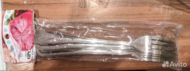 Вилки столовые нержавейка