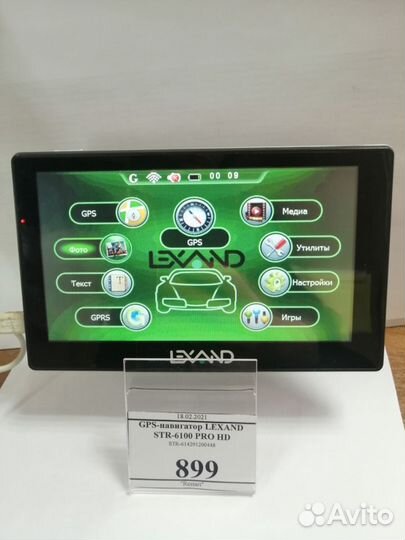 GPS-навигатор lexand STR-6100 PRO HD