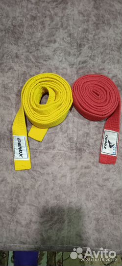 Пояс для занятий каратэ или дзюдо