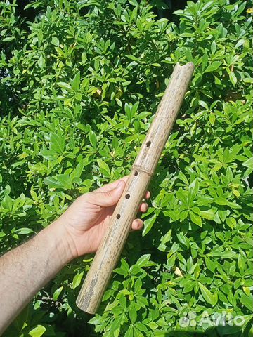 Флейта Сякухати с пожеланиями бамбук руч работа объявление продам