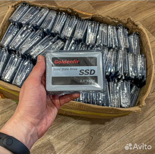 SSD Goldenfir 120 gb + 10п.ро
