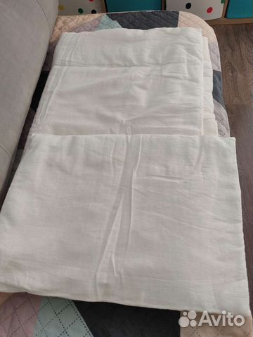 Детское одеяло и подушка в кроватку