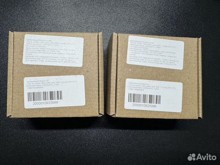 Процессор Intel Core i5 12400F OEM