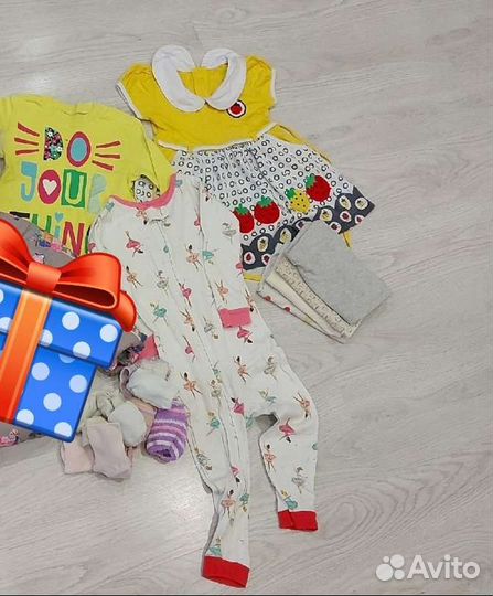 Вещи пакетом на девочку 86