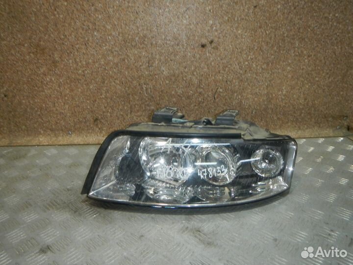 Фара левая, Audi (Ауди) -A4 (B6) (00-04)