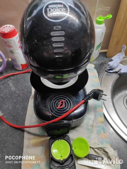 Капсульная кофемашина krups б/у