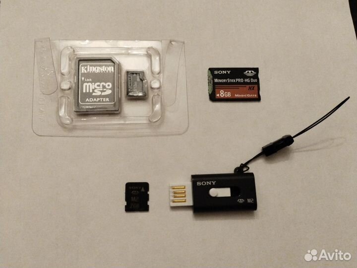 Карты памяти и адаптер