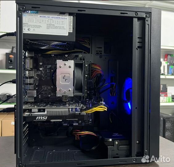 Пк для работы и игр Core i5-11400 16 GB GTX1650