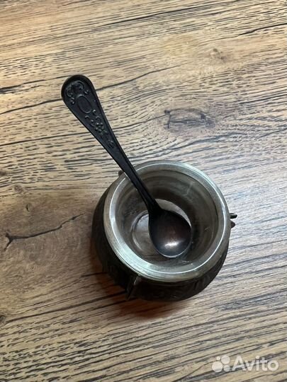 Солонка мельхиор СССР