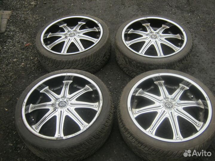 Красивые диски Crimson Myrtle R22 5*114,3 5*120 +2