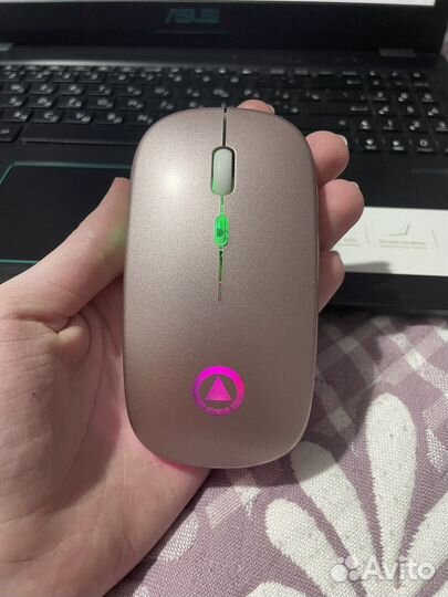 Компьютерная мышь (беспроводная, с подсветкой)