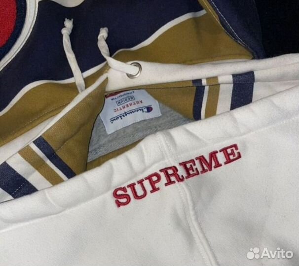 Худи supreme x champion