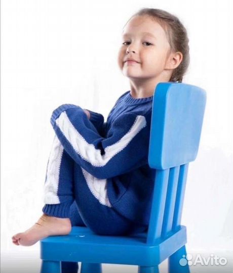 Костюм вязаный р116/122