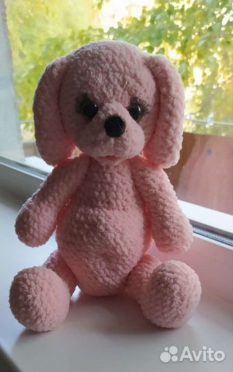 Вязаная собачка