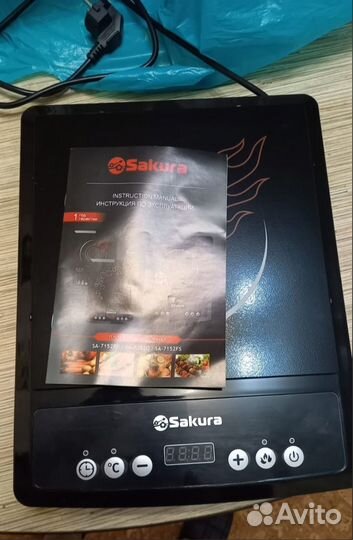 Индукционная плита 2000 Вт новая