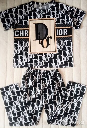 Костюм домашний Diоr 3в1, (р.44-48). Новый